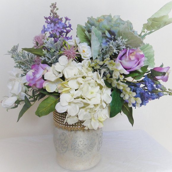 Faux Botanical Arrangement